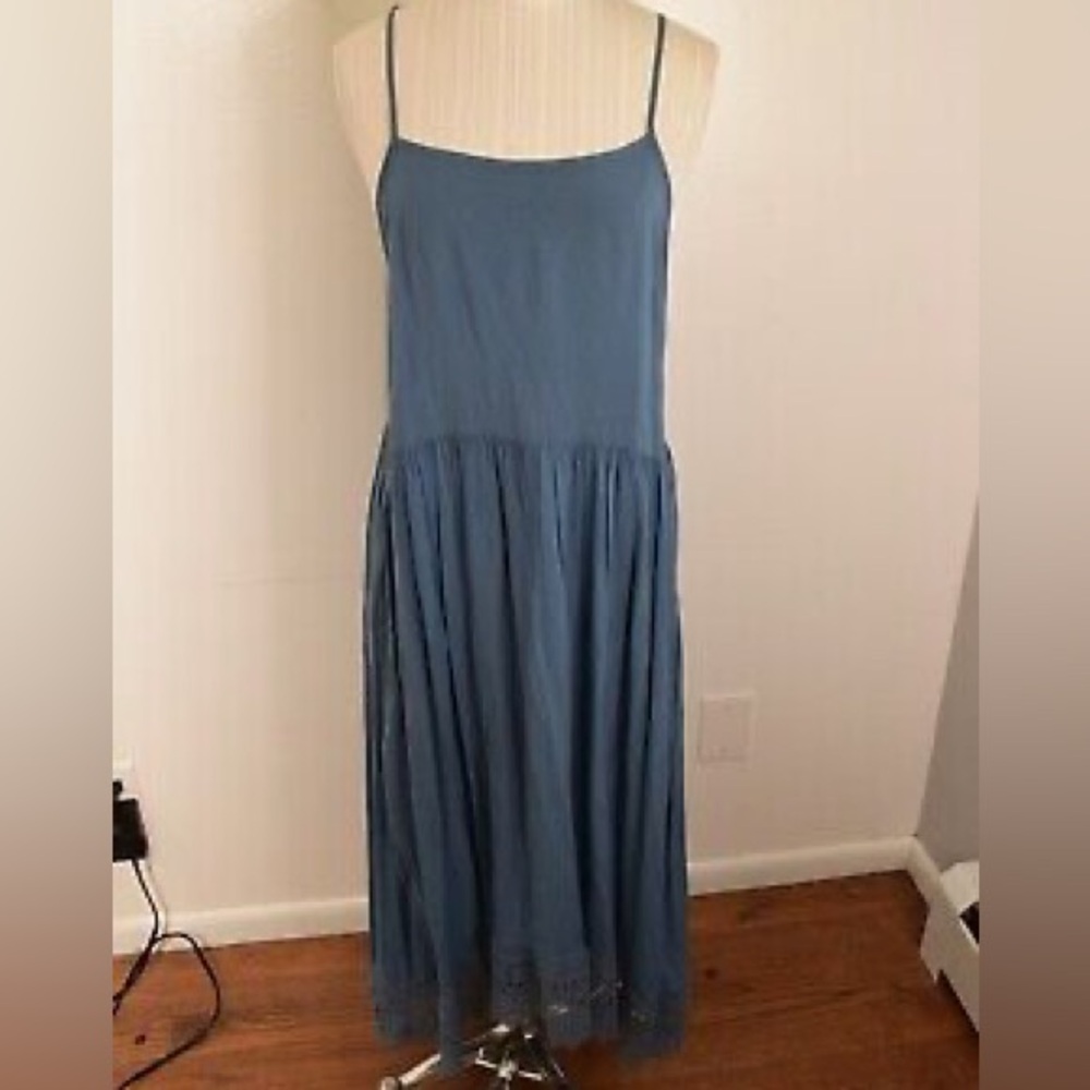 Free People intimately flow blue dress